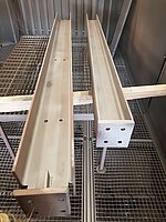 Stahlträger nachher