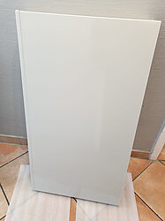 Abdeckung nach der Bearbeitung