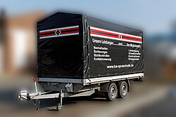 SZ-BS 16 | Kastenanhänger mit Plane