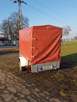 SZ-BS 2 | Offener Kasten mit Plane